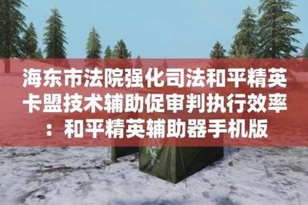 和平精英全是辅助神器怎么办(和平精英辅助怎么用) 和平精英全是辅助神器怎么办(和平精英辅助怎么用)